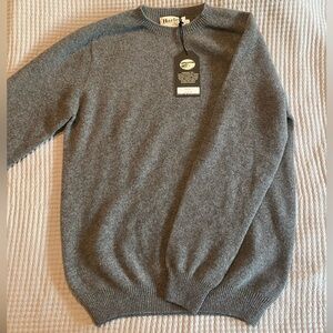 Harley of Scotland Crew Neck Sweater (Cashmere/Wool)